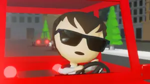 Задник до фильму"Baby Driver Cartoon - Bellbottoms" #886041