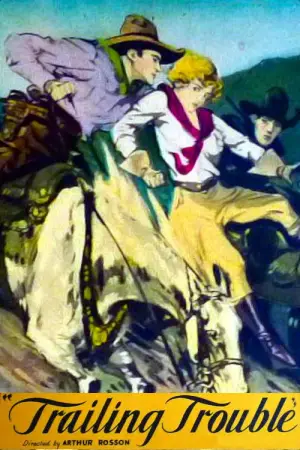 Постер до фільму "Trailing Trouble"
