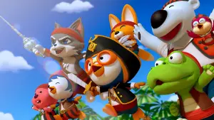 Задник до фильму"Пінгвінчик Пороро: Пірати острова скарбів" #756773