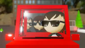 Задник до фильму"Baby Driver Cartoon - Bellbottoms" #886046