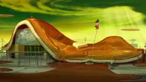 Задник до фильму"Мінлива хмарність, часом фрикадельки" #667425