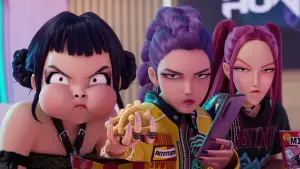 Задник до фильму"Кейпоп-мисливиці на демонів" #510710