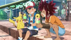 Задник до фильму"Покемон. Фільм: Секрети Джунглів" #321429