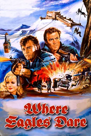 Постер до фильму"Куди залітають тільки орли" #91824