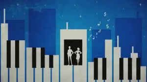 Задник до фильму"Une histoire de la musique d