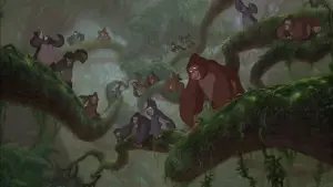 Задник до фильму"Тарзан" #594088