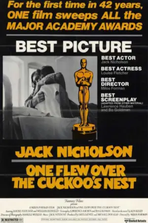 Постер до фильму"Пролітаючи над гніздом зозулі" #600408