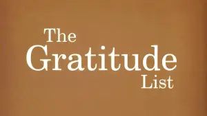 Задник до фильму"The Gratitude List" #774266