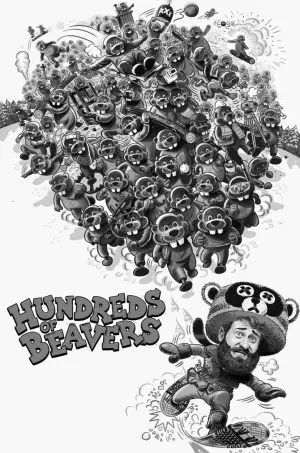 Постер до фильму"Hundreds of Beavers" #756309