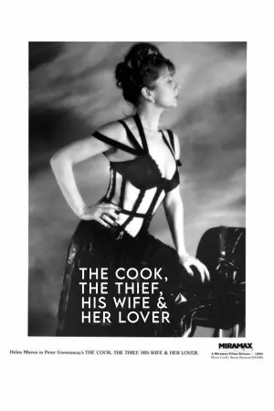 Постер до фильму"Кухар, злодій, його дружина і її коханець" #484824