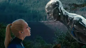 Задник до фильму"Фантастична четвірка: Вторгнення Срібного серфера" #634185