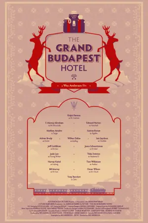 Постер до фильму"Готель «Ґранд Будапешт»" #179224