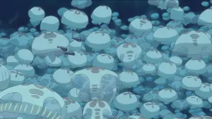 Задник до фильму"Рибка Поньо на кручі" #188521