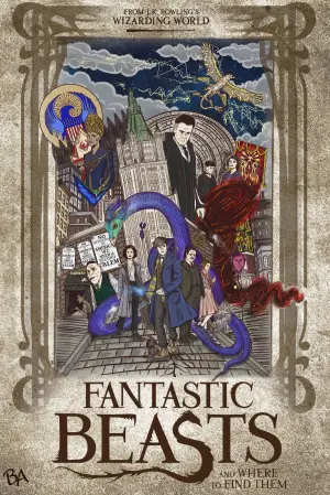 Постер до фильму"Фантастичні звірі та де їх шукати" #771110