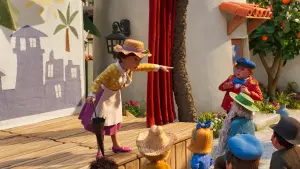 Задник до фильму"Троє розбійників і лев" #197406