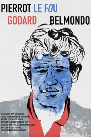 Постер до фильму"Pierrot le fou" #861788