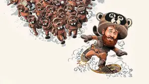 Задник до фильму"Hundreds of Beavers" #756221