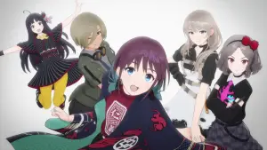 Задник до фильму"劇場版総集編 ガールズバンドクライ 【後編】 なぁ、未来。" #796796