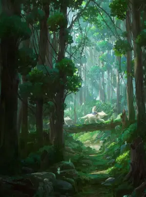 Постер до фильму"Принцеса Мононоке" #749506