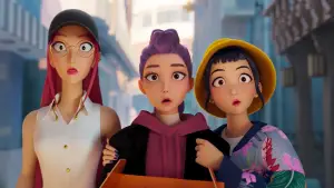 Задник до фильму"Кейпоп-мисливиці на демонів" #764979