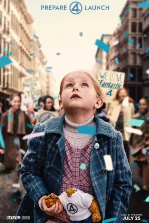 Постер до фильму"Фантастична четвірка" #520048