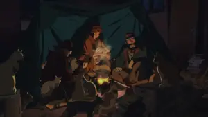 Задник до фильму"Токійські Хрещені" #728695