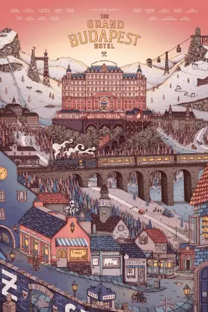 Постер до фильму"Готель «Ґранд Будапешт»" #651483