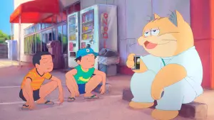 Задник до фильму"Кіт-привид Анзу" #538279