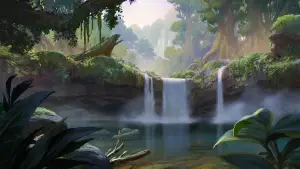 Задник до фильму"Gorillaz Present: The Mountain, The Moon Cave and The Sad God" #812376