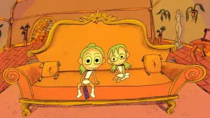 Задник до фильму"Twins in Paradise" #886328