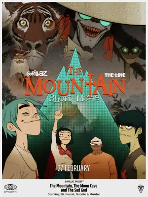 Постер до фильму"Gorillaz Present: The Mountain, The Moon Cave and The Sad God" #812380