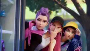 Задник до фильму"Кейпоп-мисливиці на демонів" #764973