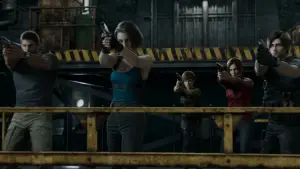 Задник до фильму"Оселя зла: Острів смерті" #800621