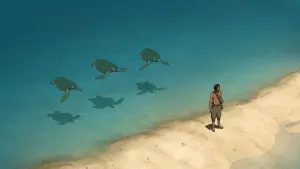 Задник до фильму"Червона черепаха" #212018