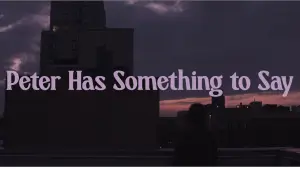 Задник до фильму"Peter Has Something to Say" #823627
