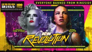 Задник до фильму"AEW Revolution" #768882