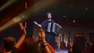 Задник до фильму"La fête de la chanson française - 20 ans d