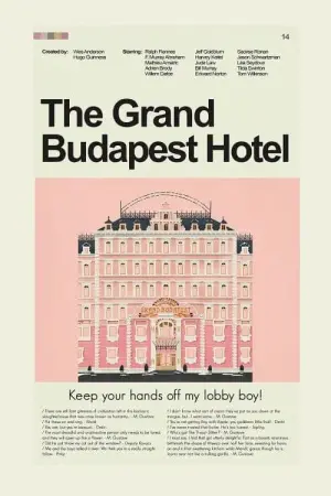 Постер до фильму"Готель «Ґранд Будапешт»" #179226