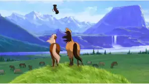 Задник до фильму"Спіріт – душа прерій" #803015