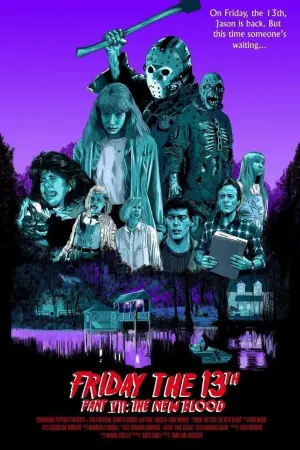 Постер до фильму"П’ятниця 13-те: Частина 7. Нова кров" #330229