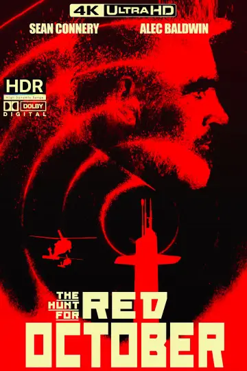 Постер до фильму"Полювання на "Червоний Жовтень"" #218801