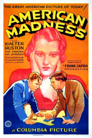 Постер до фильму"American Madness" #1110517