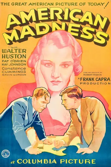 Постер до фильму"American Madness" #1110518