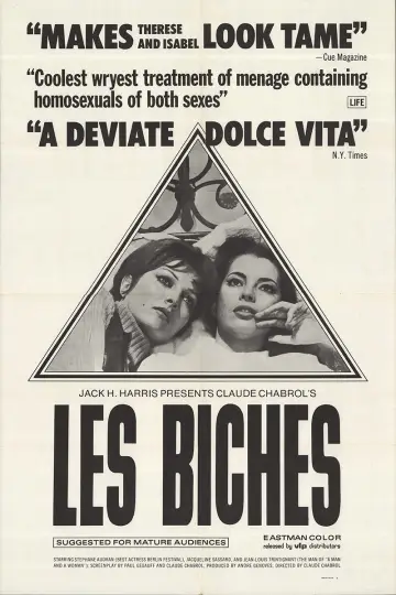 Постер до фильму"Les Biches" #1111213
