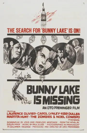 Постер до фильму"Bunny Lake Is Missing" #1092720