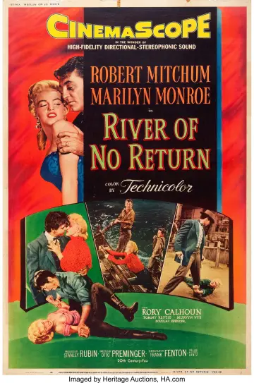 Постер до фильму"River of No Return" #272894