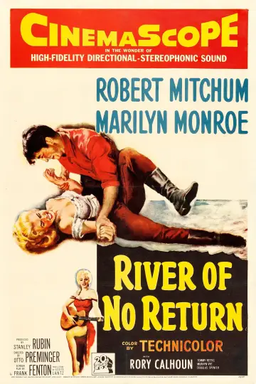 Постер до фильму"River of No Return" #272895
