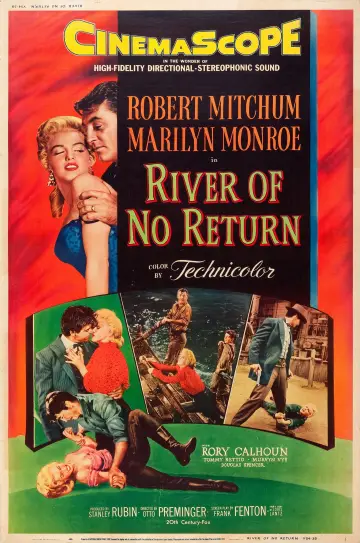 Постер до фильму"River of No Return" #272904