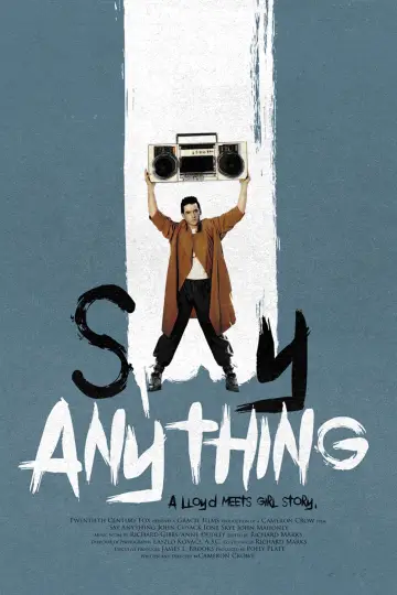 Постер до фильму"Скажи хоч щось" #242676