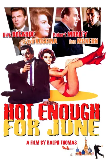 Постер до фильму"Hot Enough for June" #573290